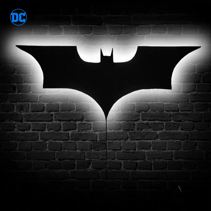 Lighting Home Decor Items - DC Batman Cartoon Anime Colorful Wall