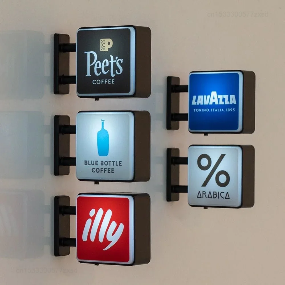 Lighting World Decor - World Classic Coffee Brands Light Sign
