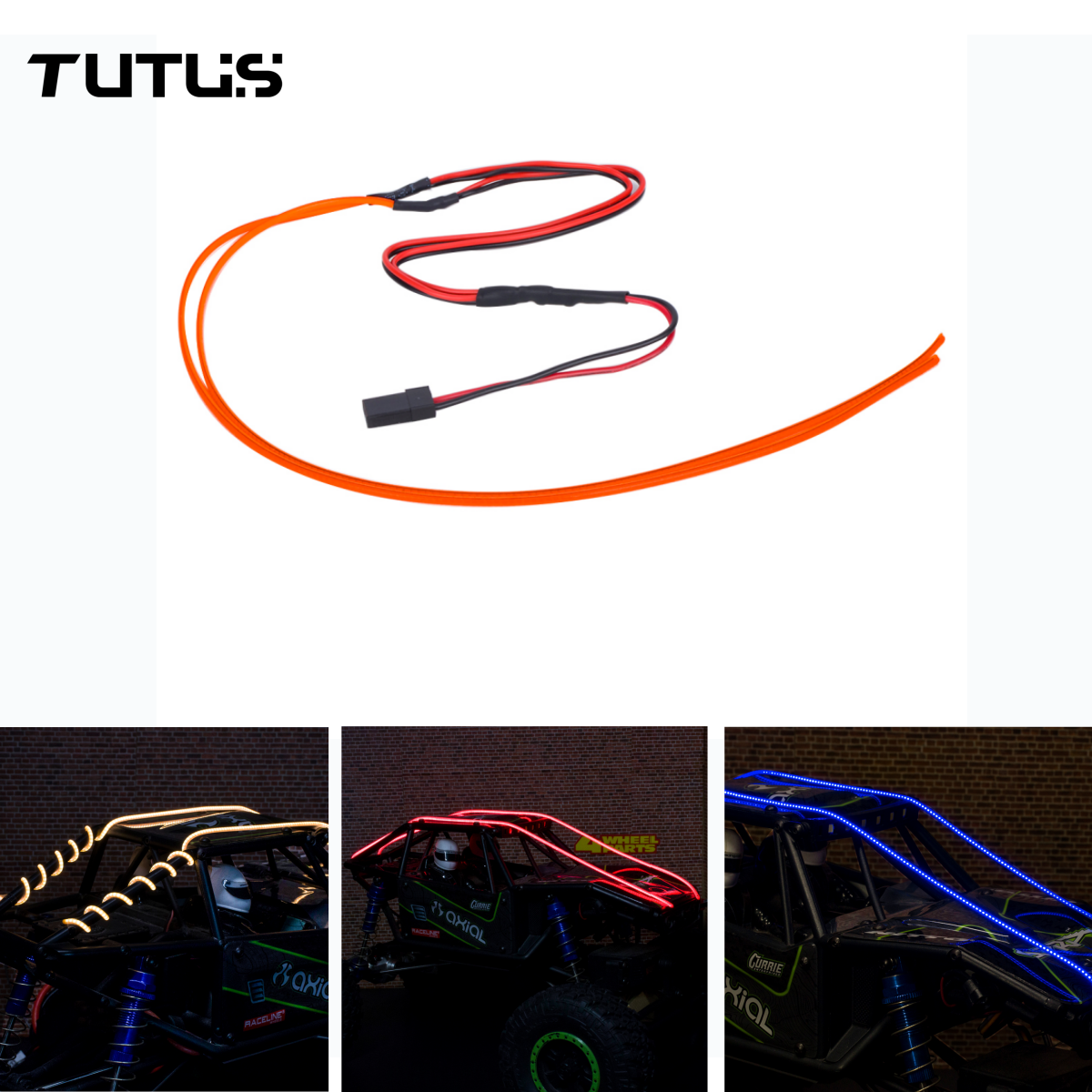 Lighting Bolt Decor - Flexible Cuttable LED Strip Lights Night