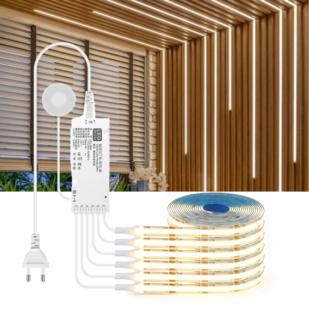 Foyer Lighting Wall Decor - COB Linear Embedded LED Strip Ceiling