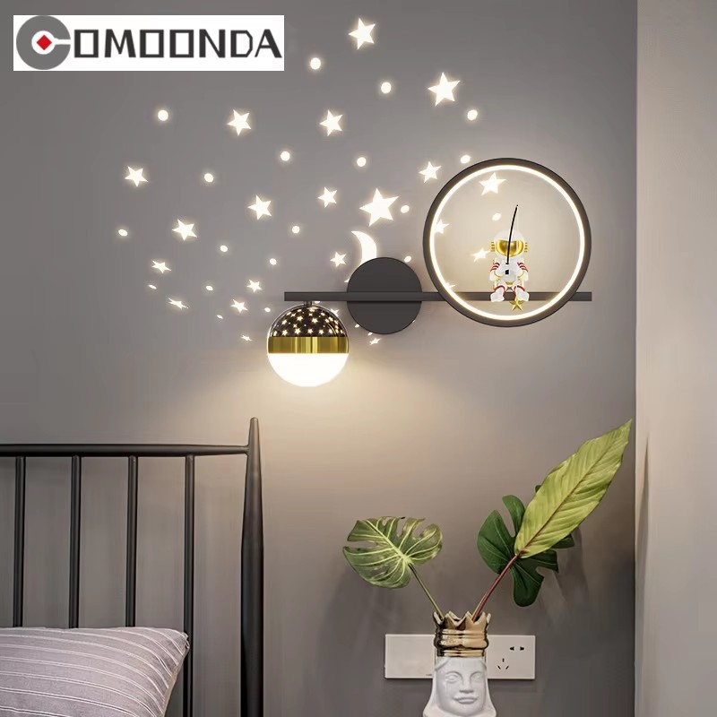 Foyer Lighting Wall Decor - Home Decor Star Projector Wall Lamp
