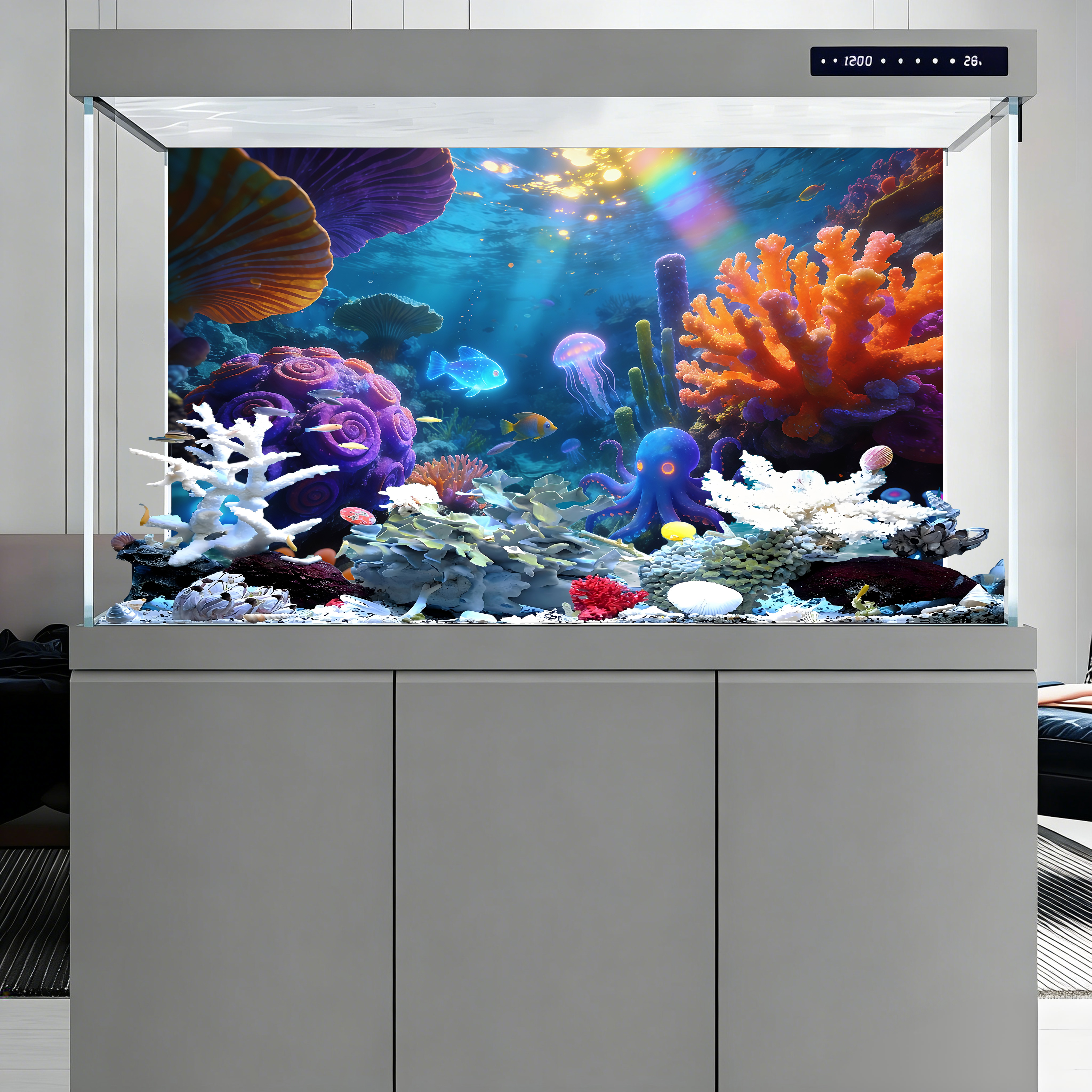 The underwater world under the - Lighting World Decor 评论和价格