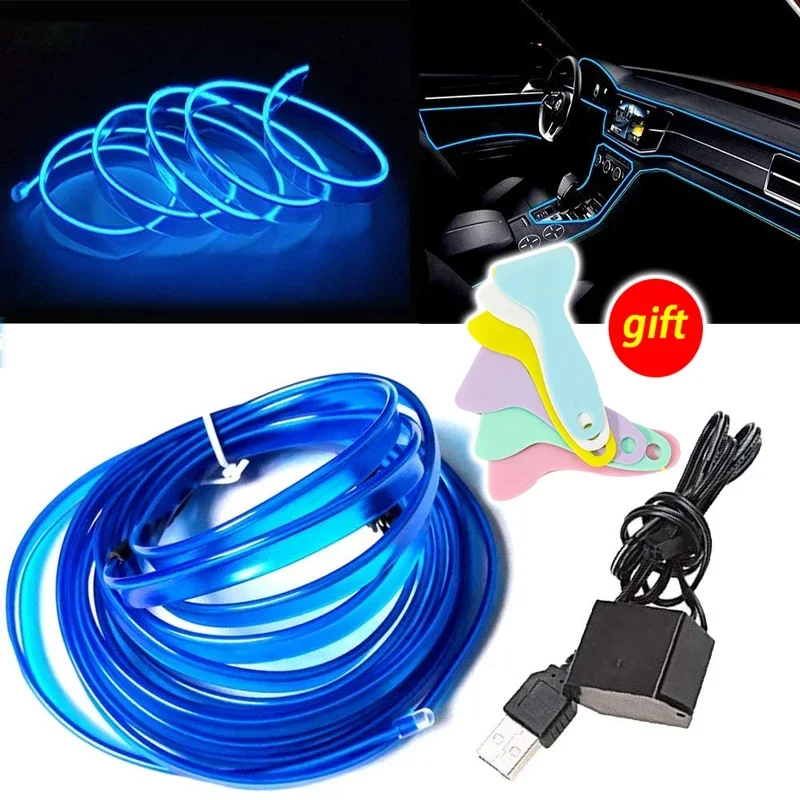 1-5M Car Interior Led Strip Li - Lighting Bolt Decor 评论和价格