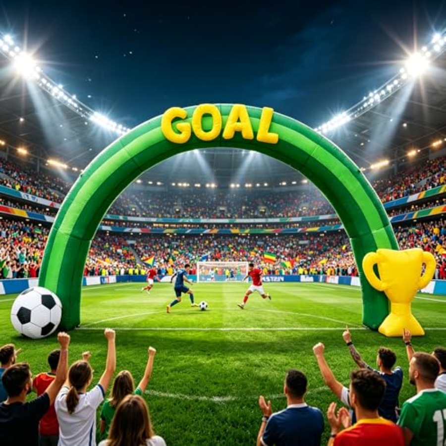 14FT Giant Soccer Inflatable A - Lighting World Decor 评论和价格