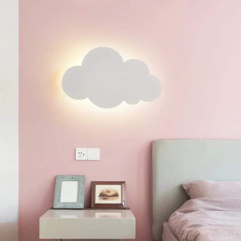 LED Cloud Wall Lamp Modern Liv - Foyer Lighting Wall Decor 评论和价格