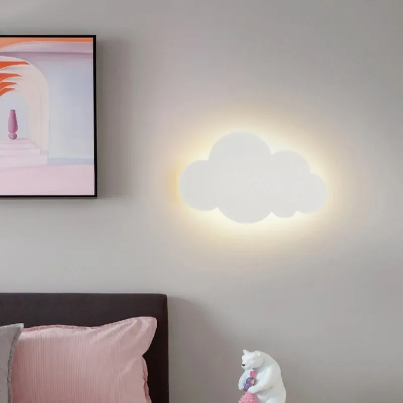 LED Cloud Wall Lamp Modern Liv - Foyer Lighting Wall Decor 评论和价格
