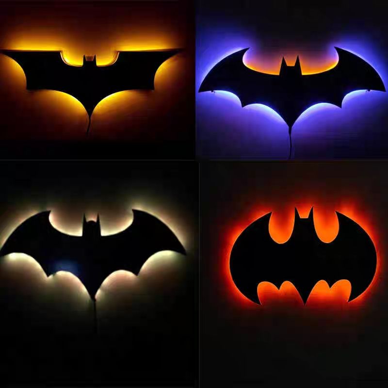 DC Batman Cartoon Anime Colorf - Lighting Home Decor Items 评论和价格