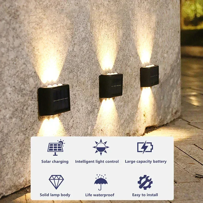 LED Solar Light Outdoor Waterp - Yard Lighting Decor 评论和价格
