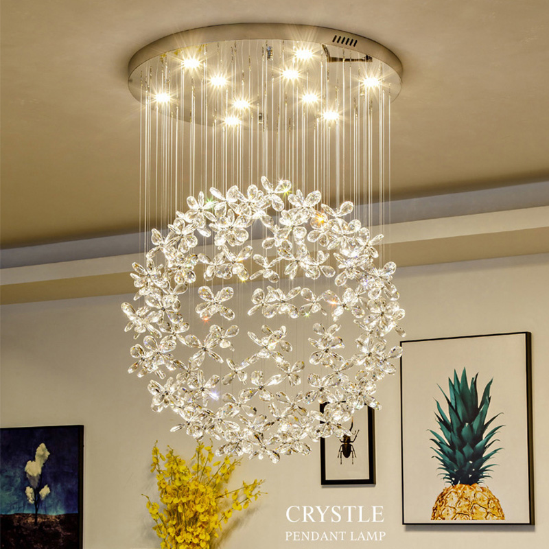 Luxury Crystal Chandeliers Mod - Lighting Home Decor Items 评论和价格