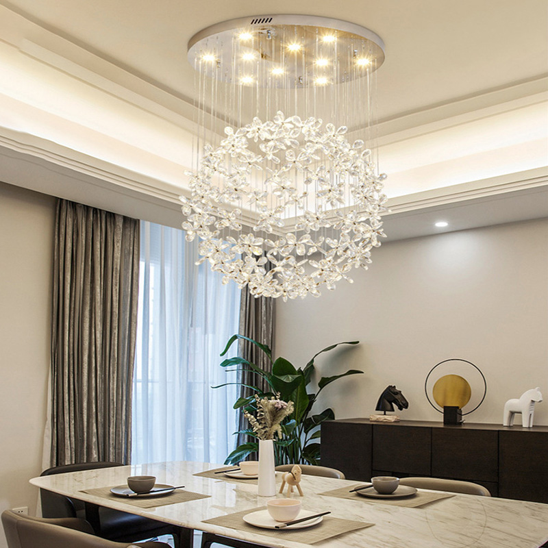 Luxury Crystal Chandeliers Mod - Lighting Home Decor Items 评论和价格