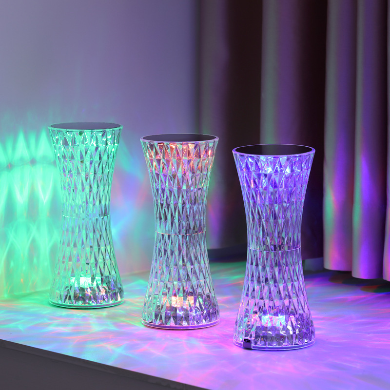 Crystal Bedside Table Lamps Xm - Lightings Decoration 评论和价格