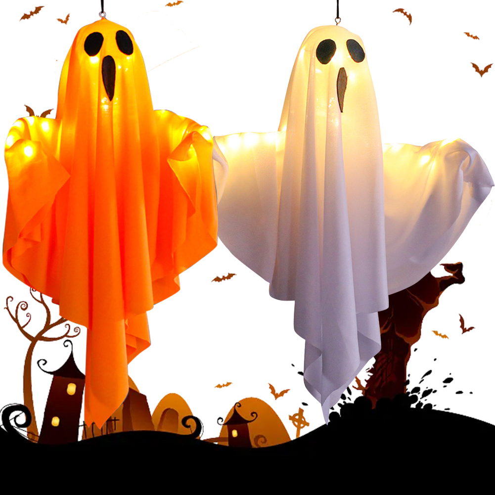 Halloween Glowing White Ghost  - Lighting Decor House 评论和价格