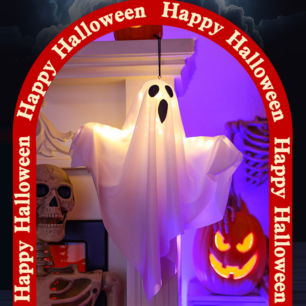 Halloween Glowing White Ghost  - Lighting Decor House 评论和价格