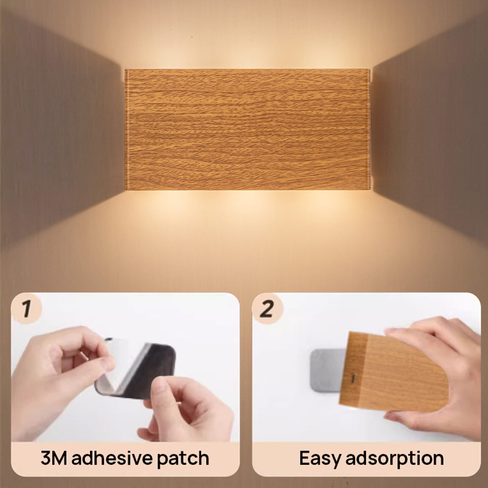 6W Wireless Portable LED Wall  - Foyer Lighting Wall Decor 评论和价格