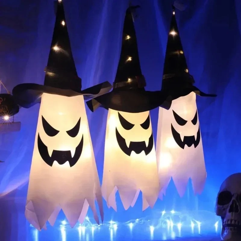 1PC Halloween Witch Hat Colorf - Lightings Decoration 评论和价格