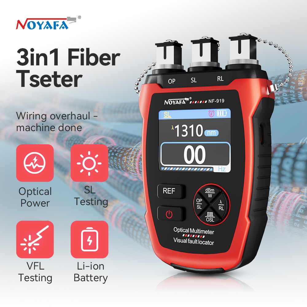 NOYAFA Fiber Optic Tester NF-9 - Lighting Visual 评论和价格