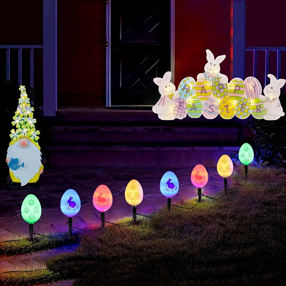 Outdoor Waterproof 8 Modes Led - Yard Lighting Decor 评论和价格