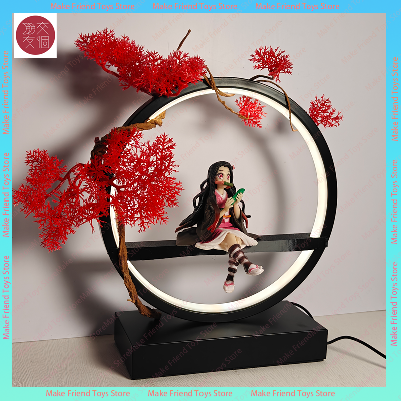 Nezuko Demon Slayer 3d Led Nig - Lighting Home Decor Items 评论和价格