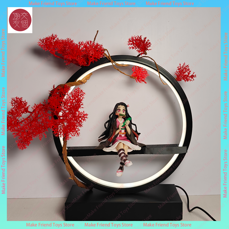 Nezuko Demon Slayer 3d Led Nig - Lighting Home Decor Items 评论和价格