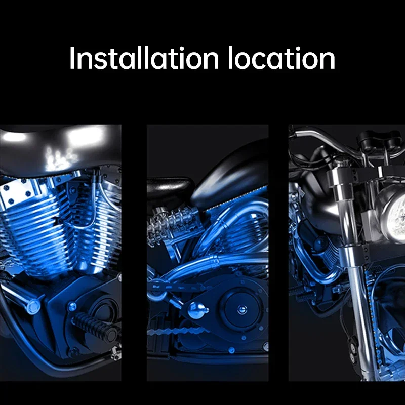 Led Motorcycle RGB Atmosphere  - Lighting Bolt Decor 评论和价格