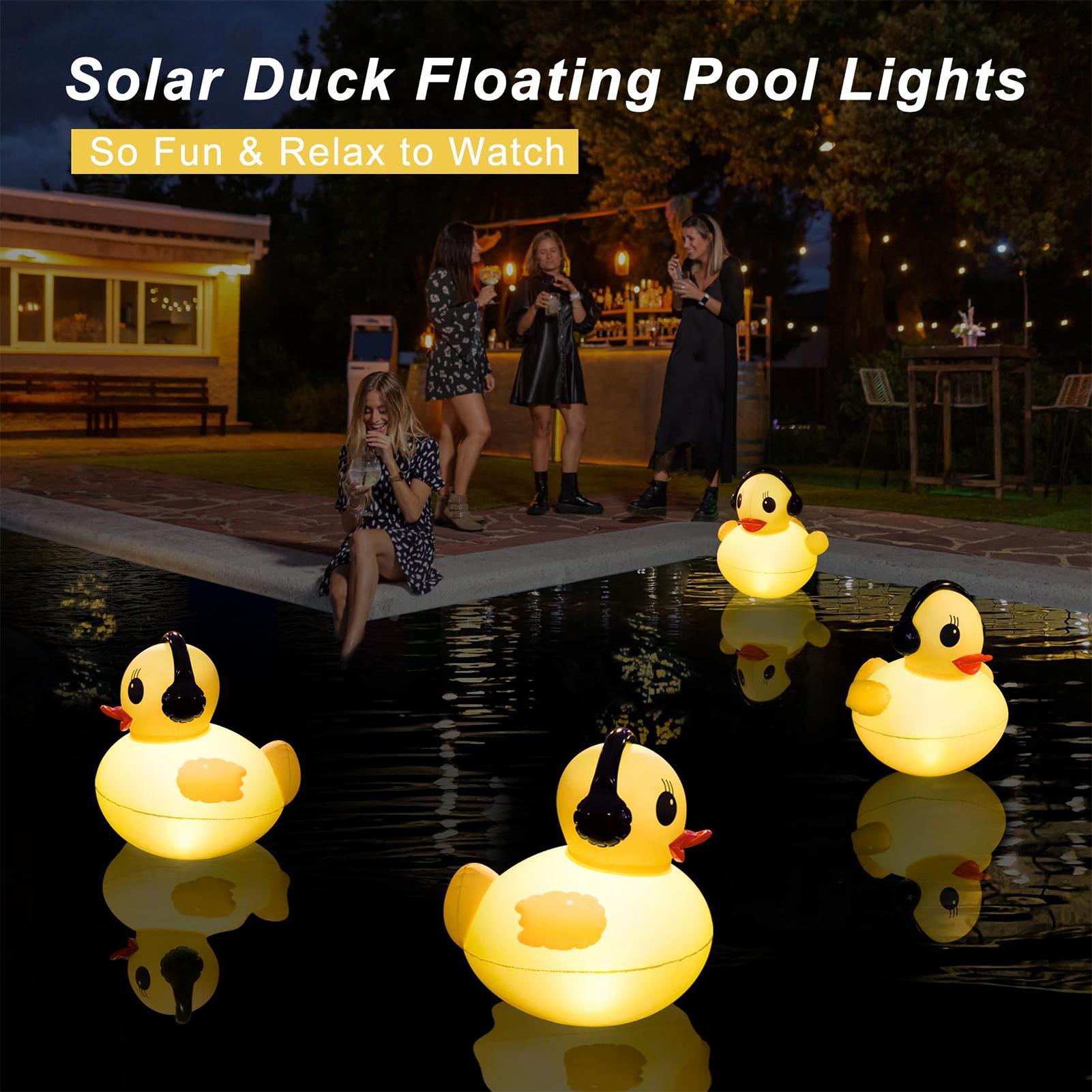 Solar Floating Pool Lights Vib - Yard Lighting Decor 评论和价格