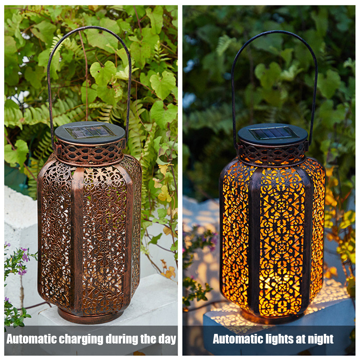 Solar Lanterns Outdoor Waterpr - Yard Lighting Decor 评论和价格