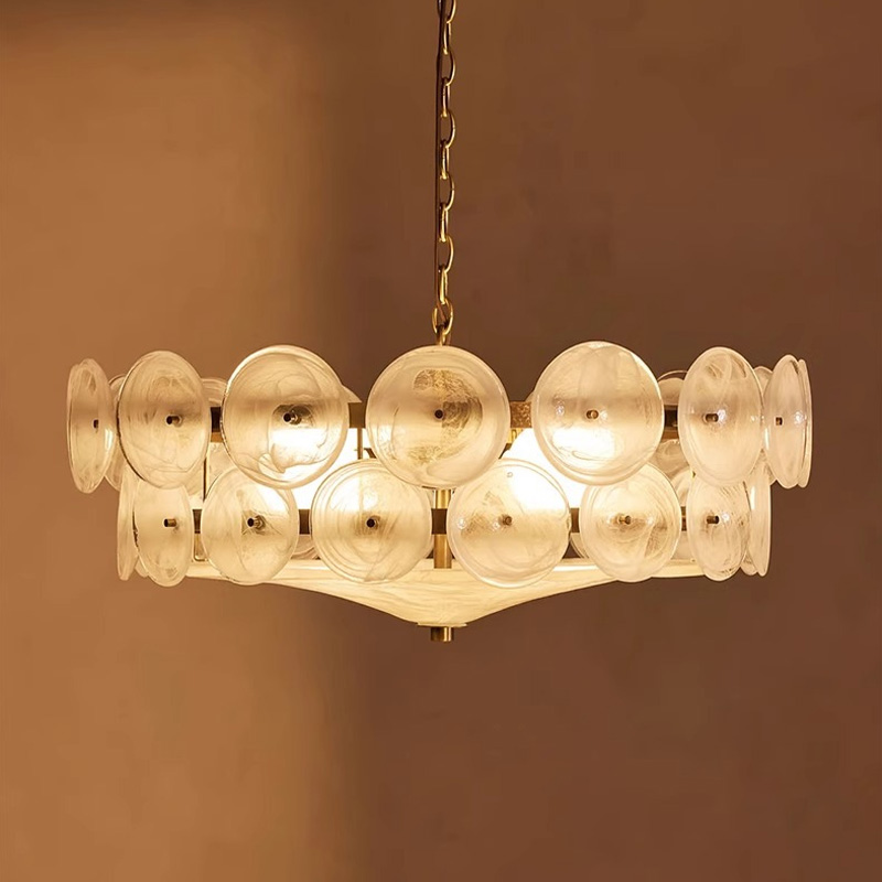 Luxury Glass Chandelier Lighti - Lighting Home Decor Items 评论和价格