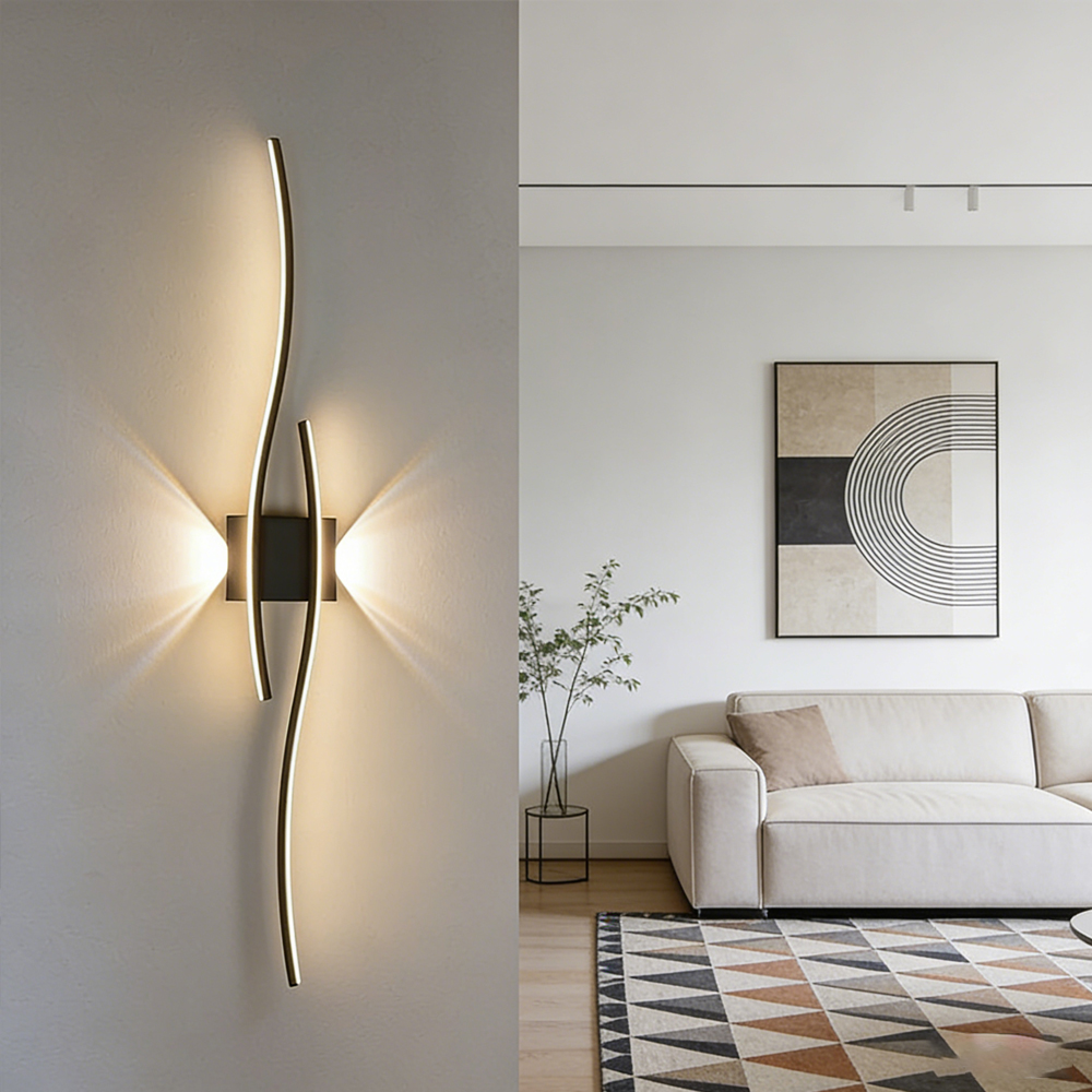 Modern LED Wireless Wall Sconc - Foyer Lighting Wall Decor 评论和价格