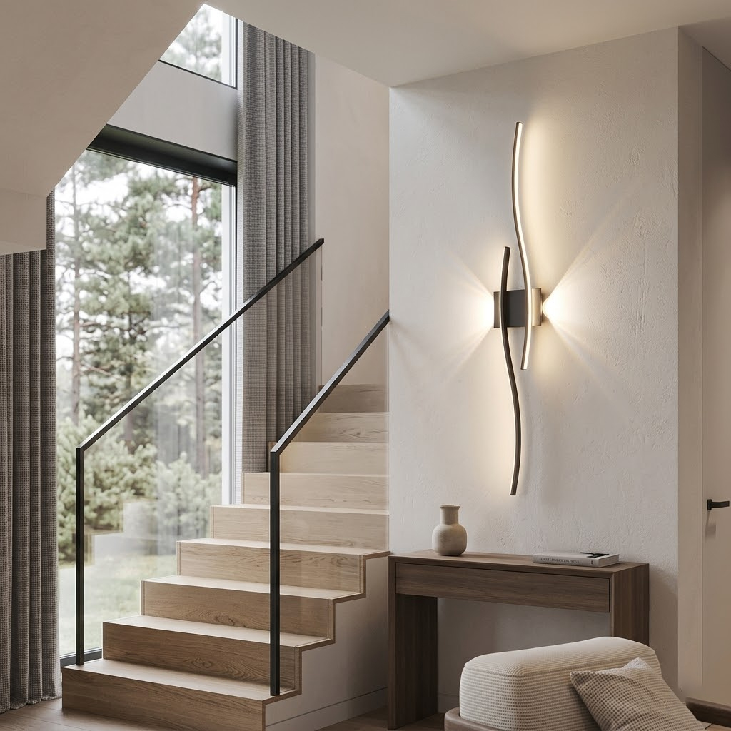 Modern LED Wireless Wall Sconc - Foyer Lighting Wall Decor 评论和价格