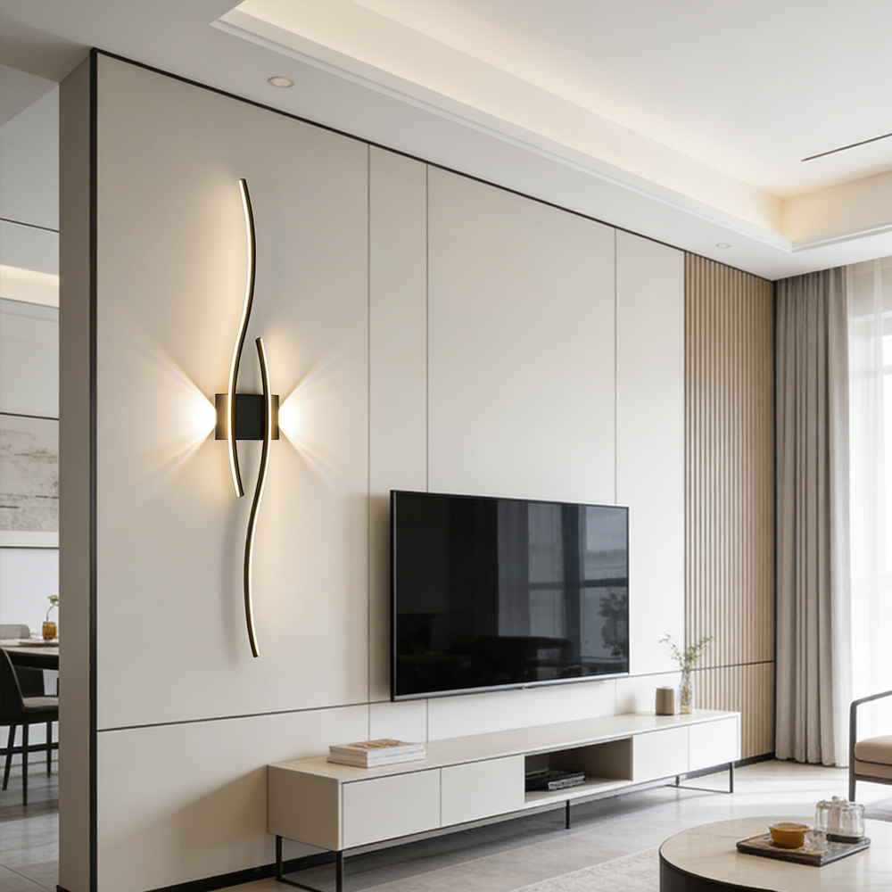 Modern LED Wireless Wall Sconc - Foyer Lighting Wall Decor 评论和价格
