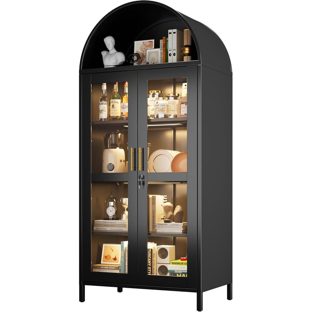 78.74 High Metal Arched Cabine - Lighting & Home Decor Studio Photos 评论和价格