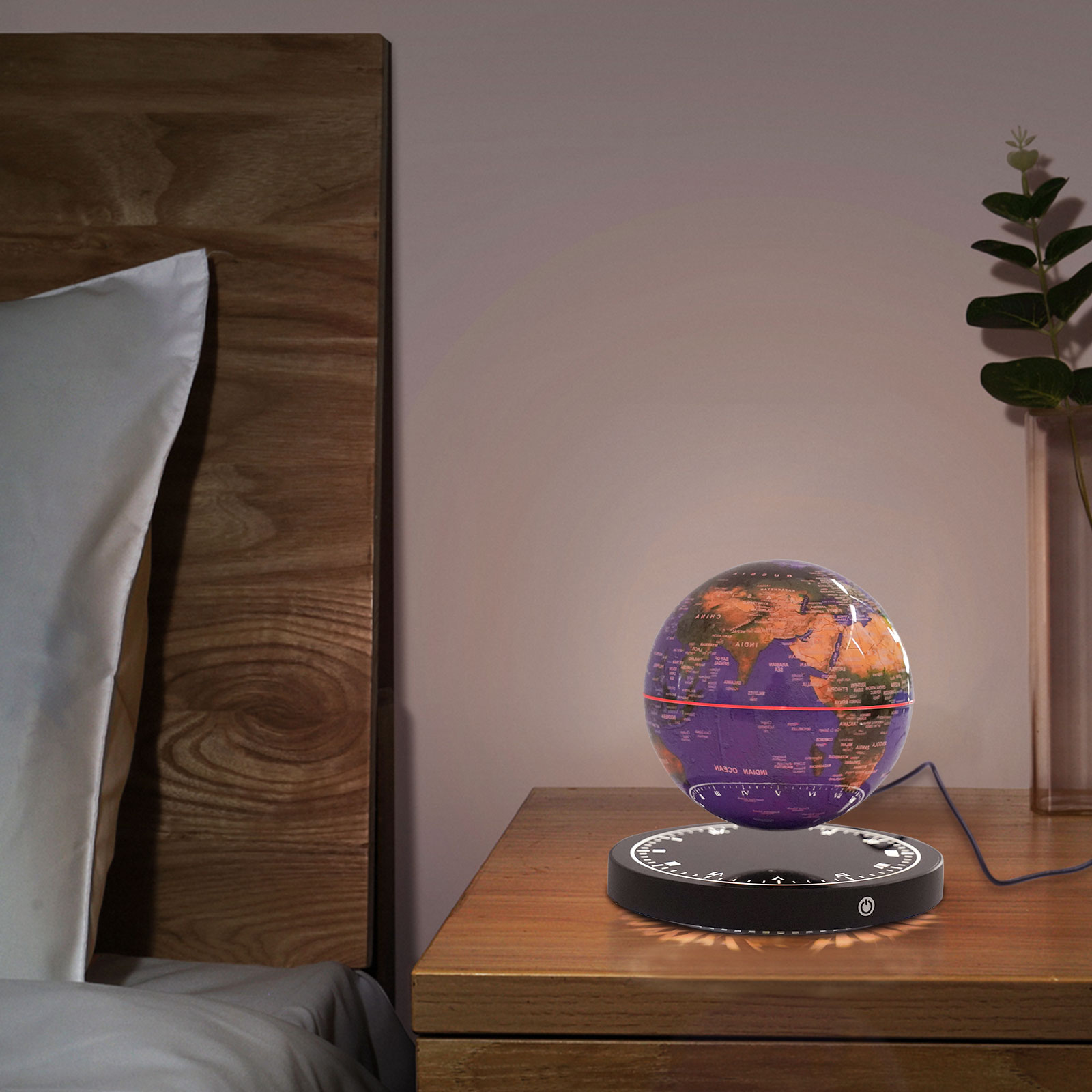 6 inch Magnetic Levitating Glo - Lighting World Decor 评论和价格