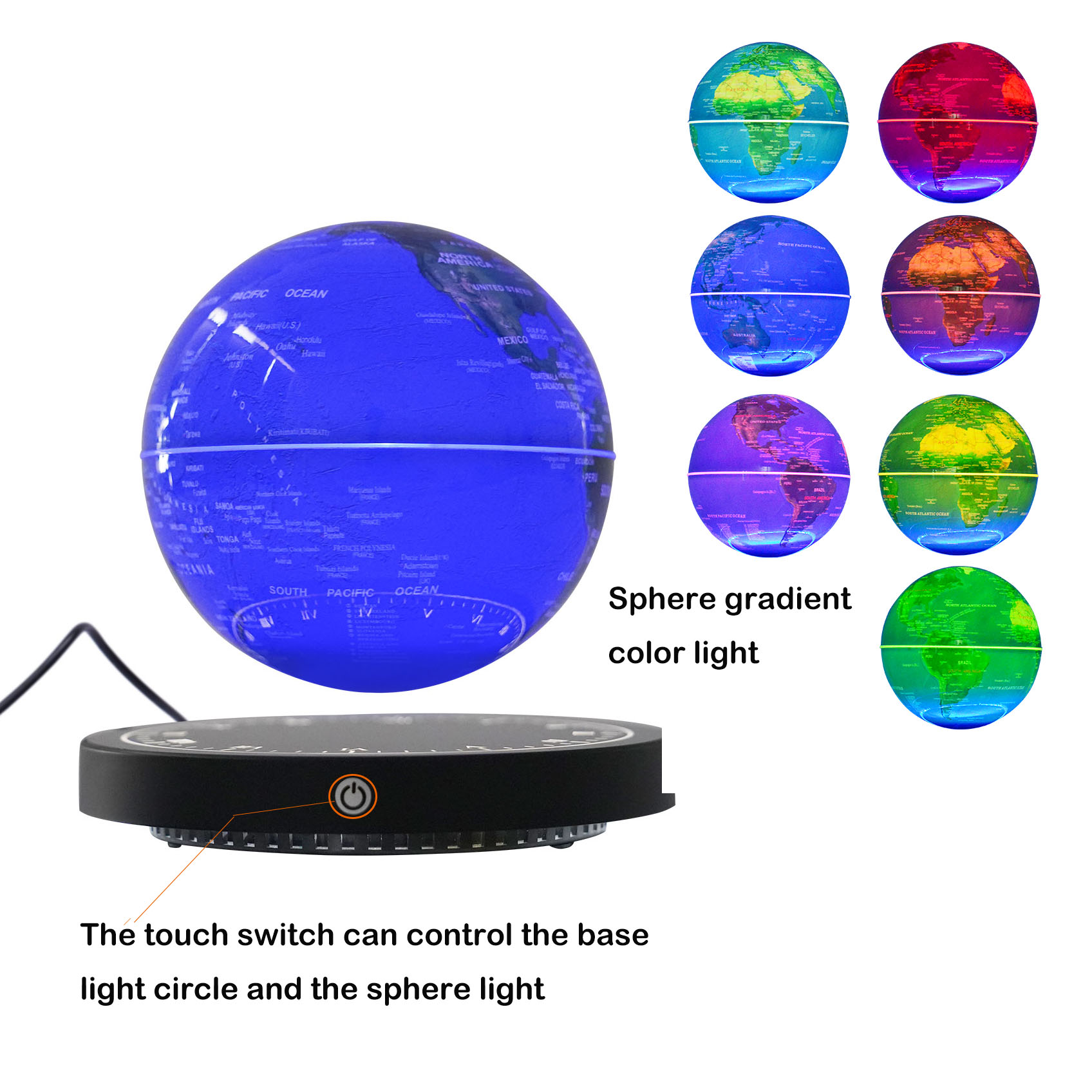 6 inch Magnetic Levitating Glo - Lighting World Decor 评论和价格