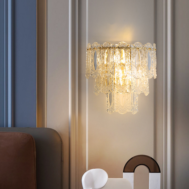 French Crystal Wall Lamp Nordi - Foyer Lighting Wall Decor 评论和价格