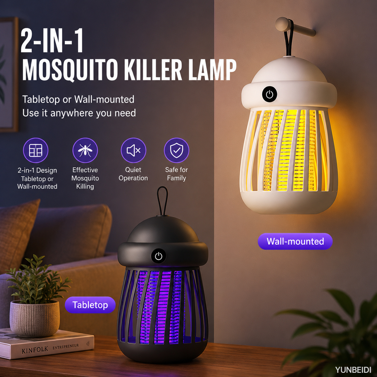 Mosquito Killer 2-in-1 UV Lamp - Lighting Jockey 评论和价格