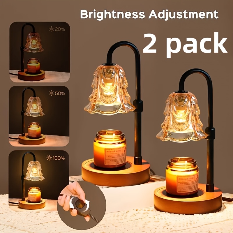 us2-Pack Candle Warmer Lamp, C - Lighting Decor House 评论和价格