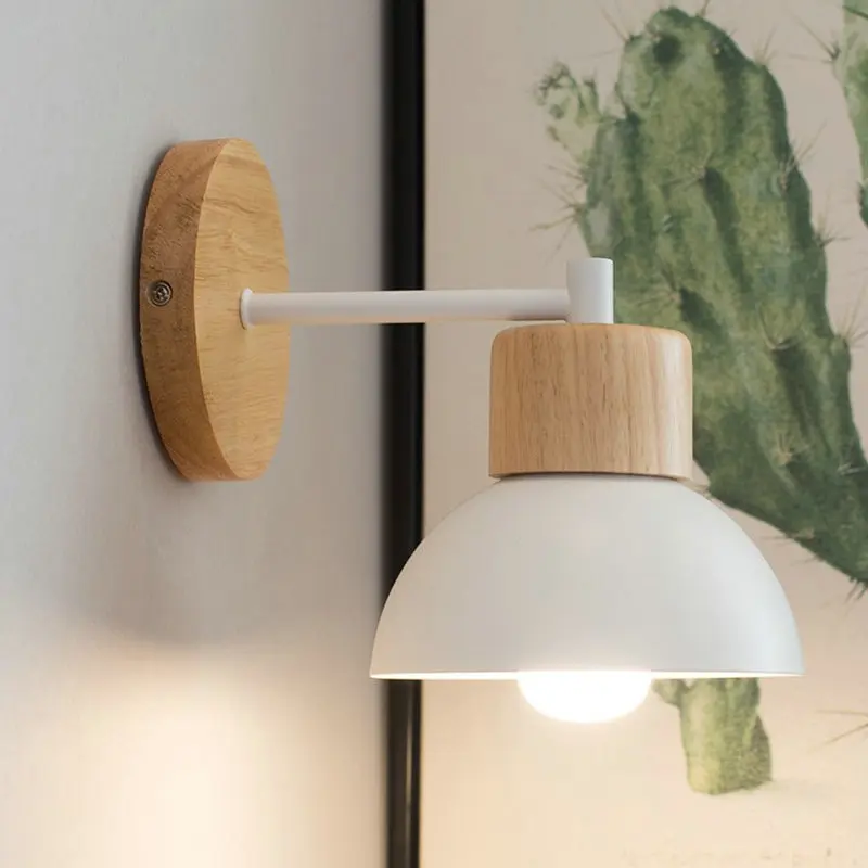 Modern LED Wall Lamp Wood Crea - Foyer Lighting Wall Decor 评论和价格