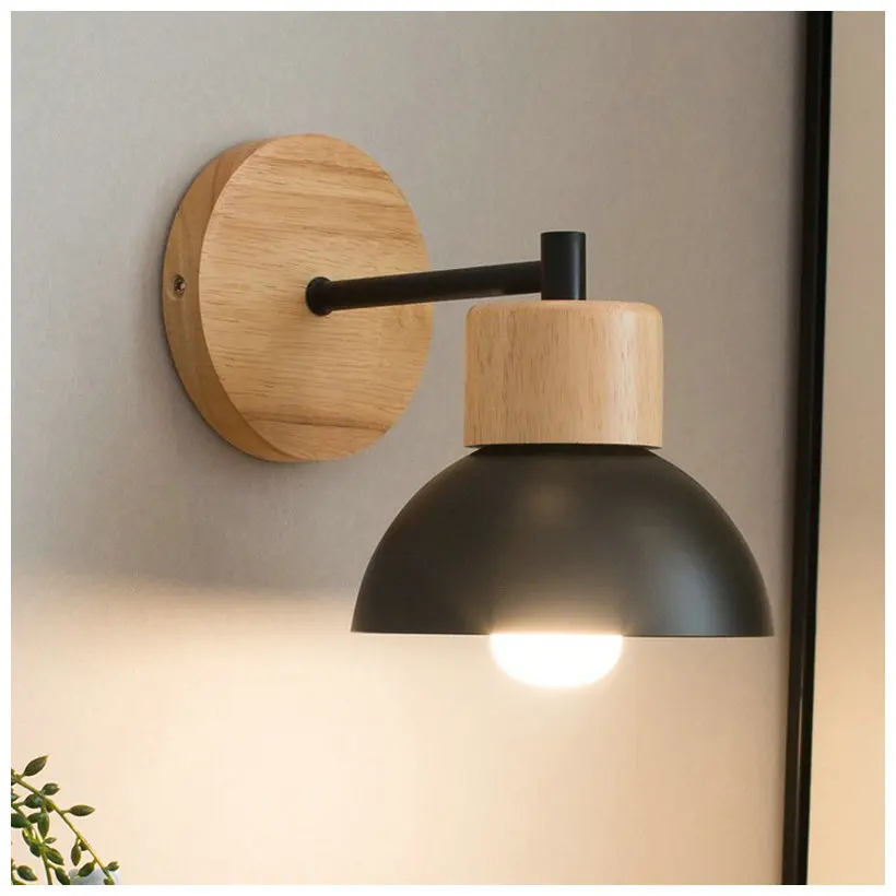 Modern LED Wall Lamp Wood Crea - Foyer Lighting Wall Decor 评论和价格
