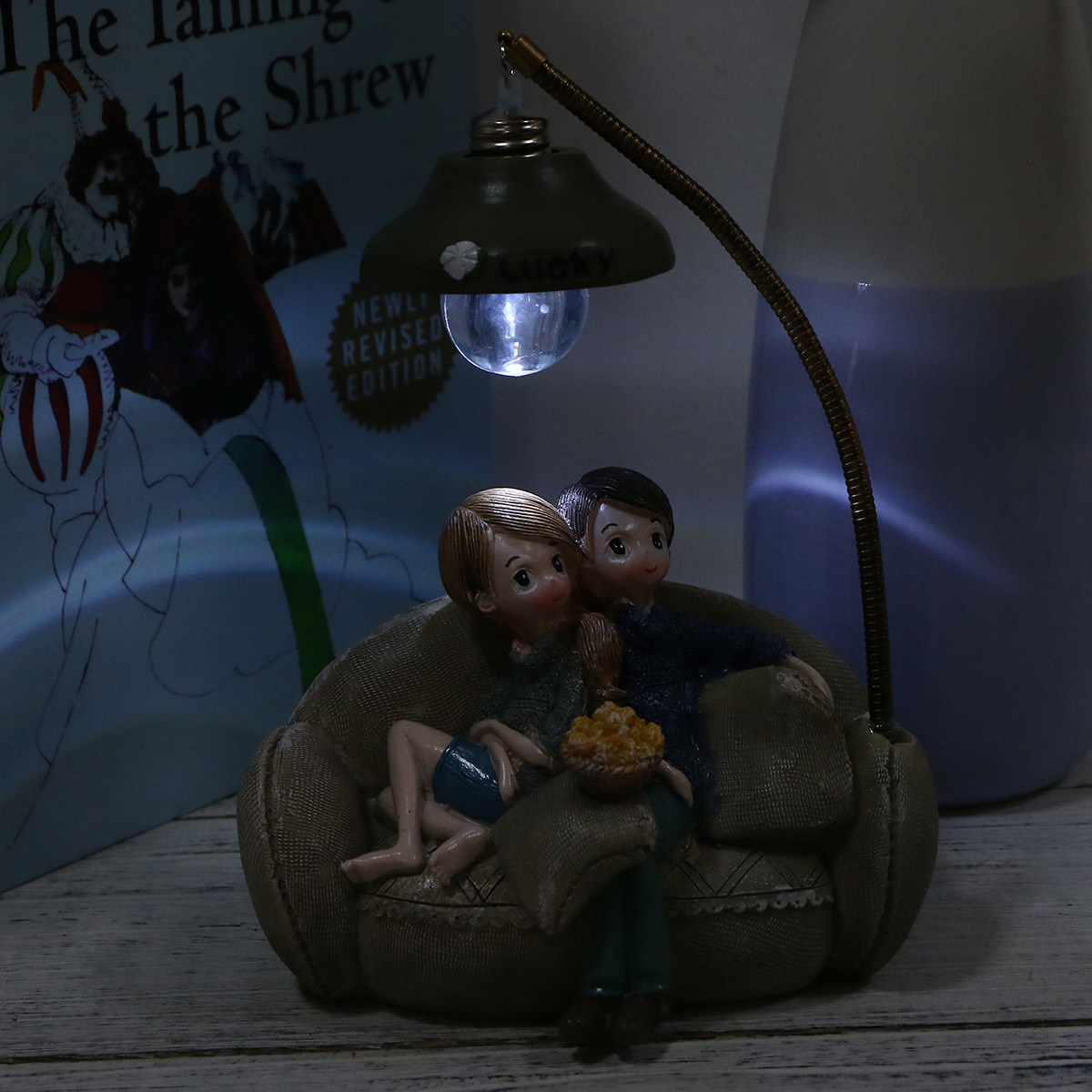 Couple Lamp Ornaments Mini Res - Lighting Home Decor Ideas 评论和价格