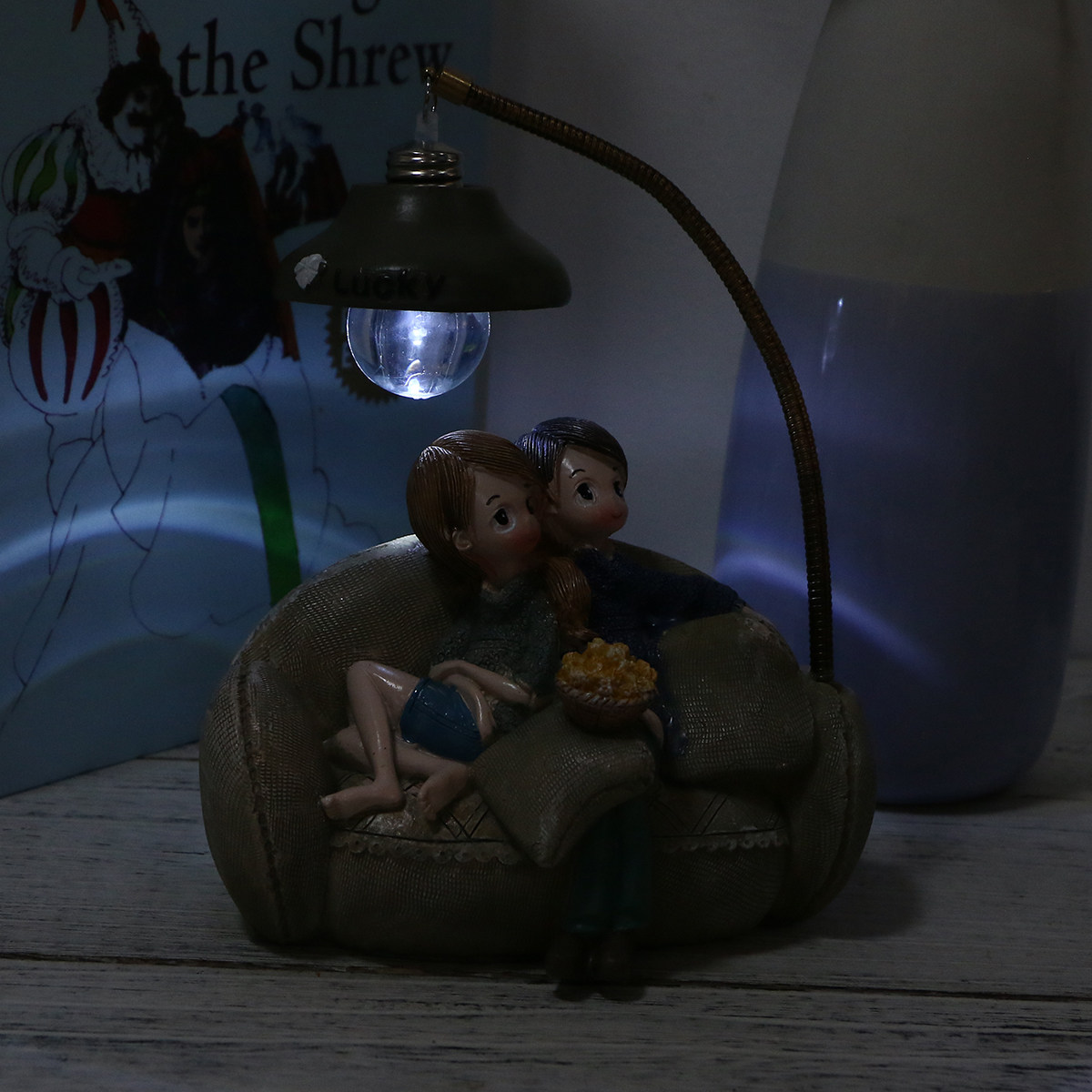 Couple Lamp Ornaments Mini Res - Lighting Home Decor Ideas 评论和价格