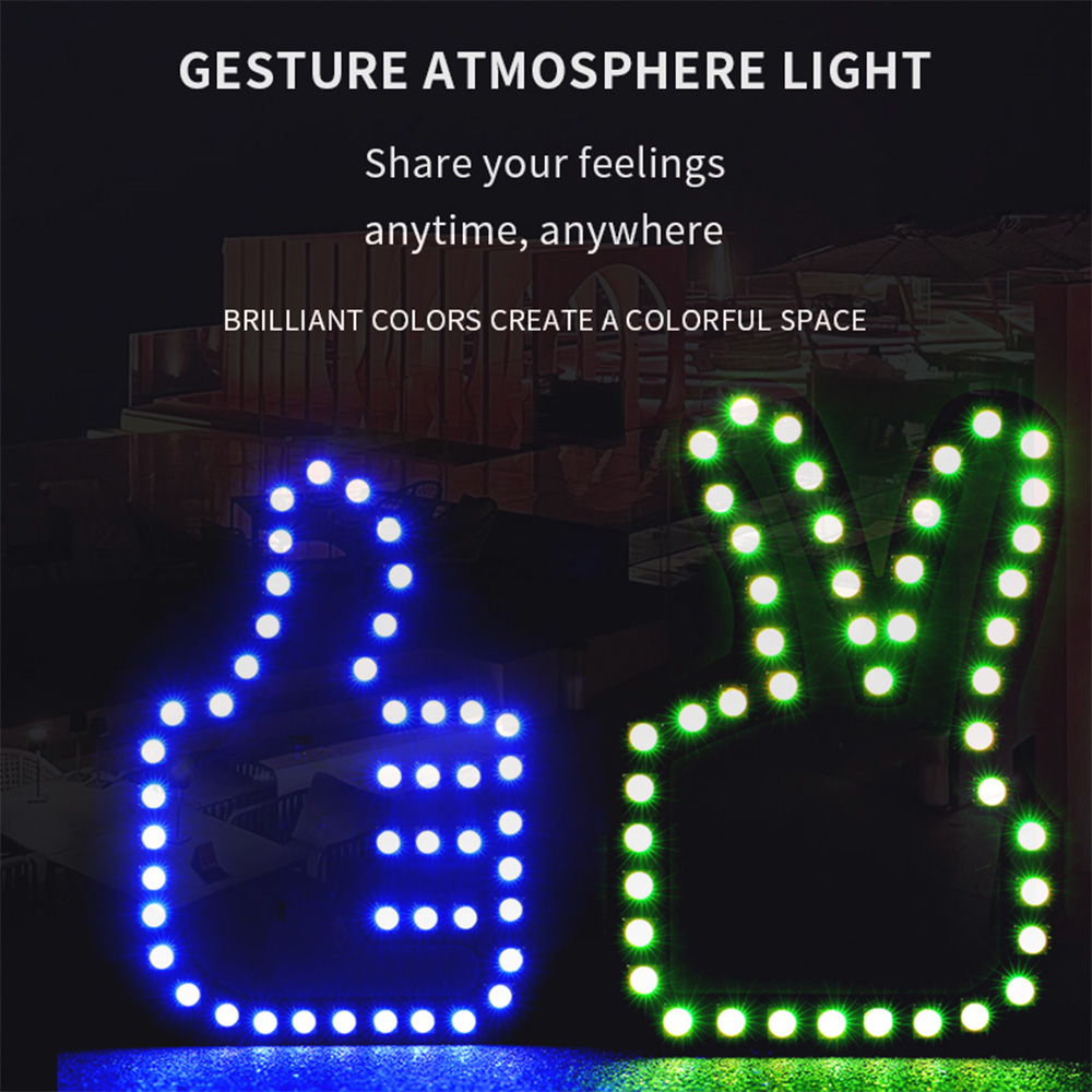 Car Illuminated Gesture  LED L - Ok Lighting Decor 评论和价格