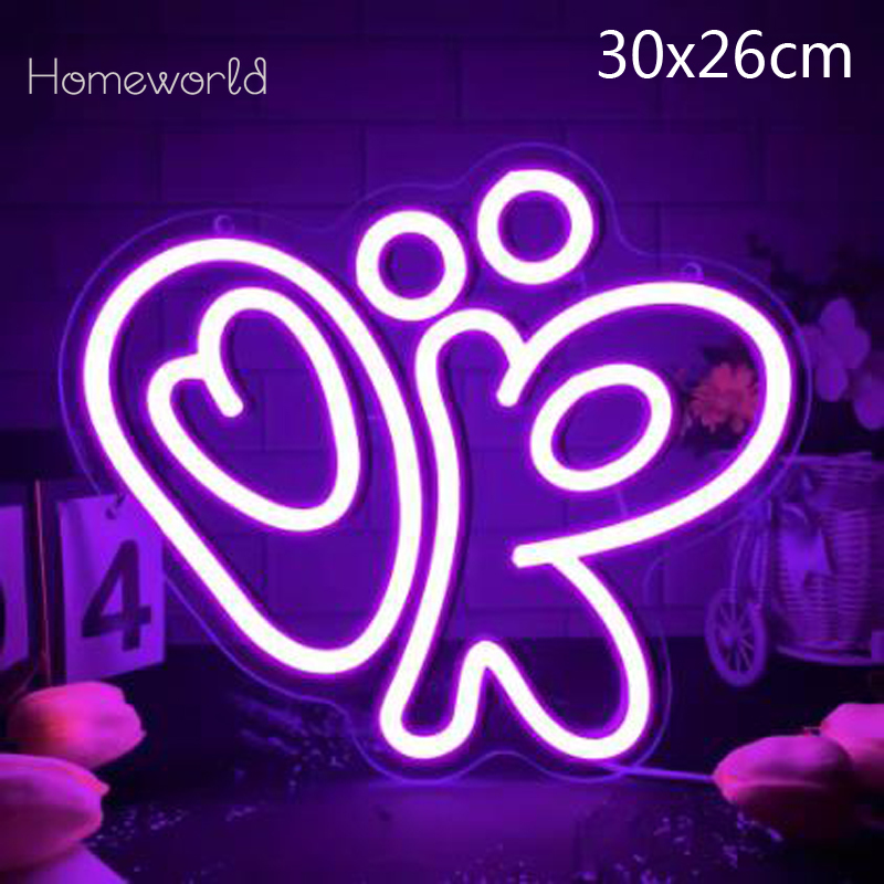 Olivia OK Neon Signs USB Power - Ok Lighting Decor 评论和价格