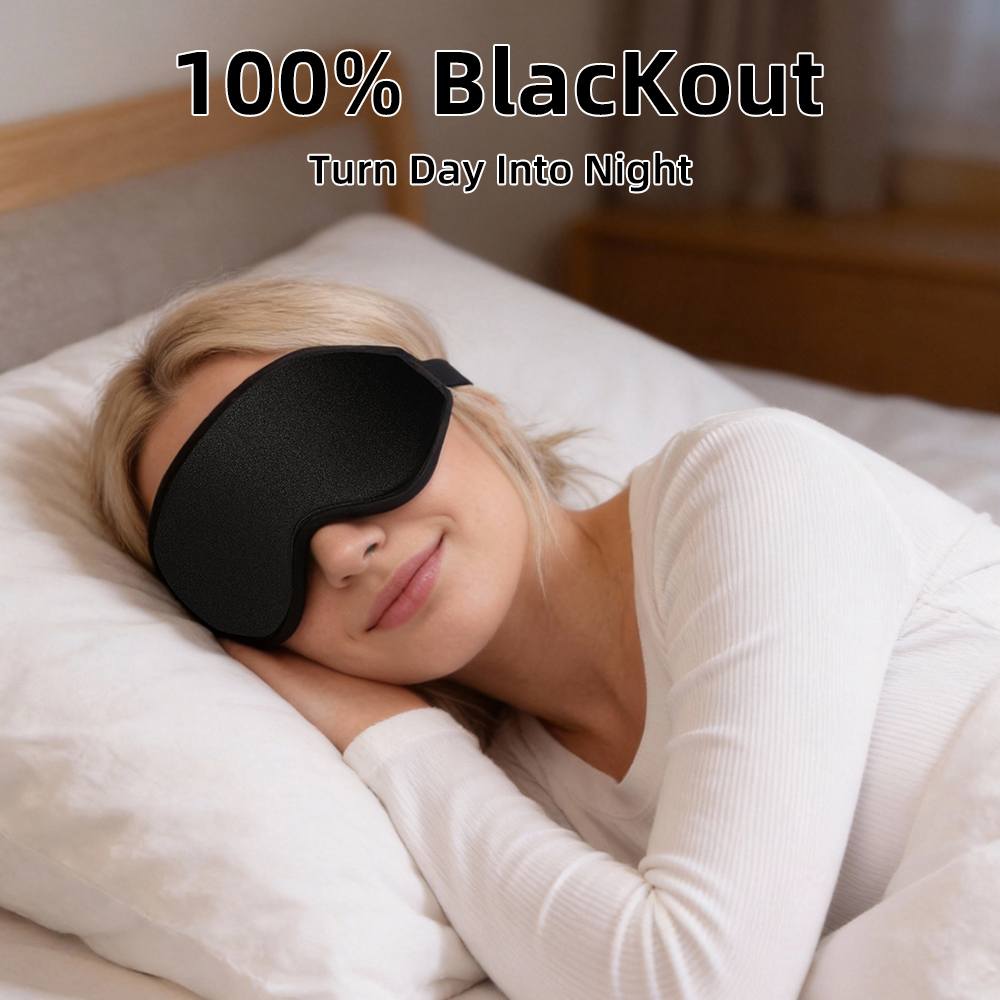 3D Soft Padded Sleeping Mask,  - Lighting Jockey 评论和价格