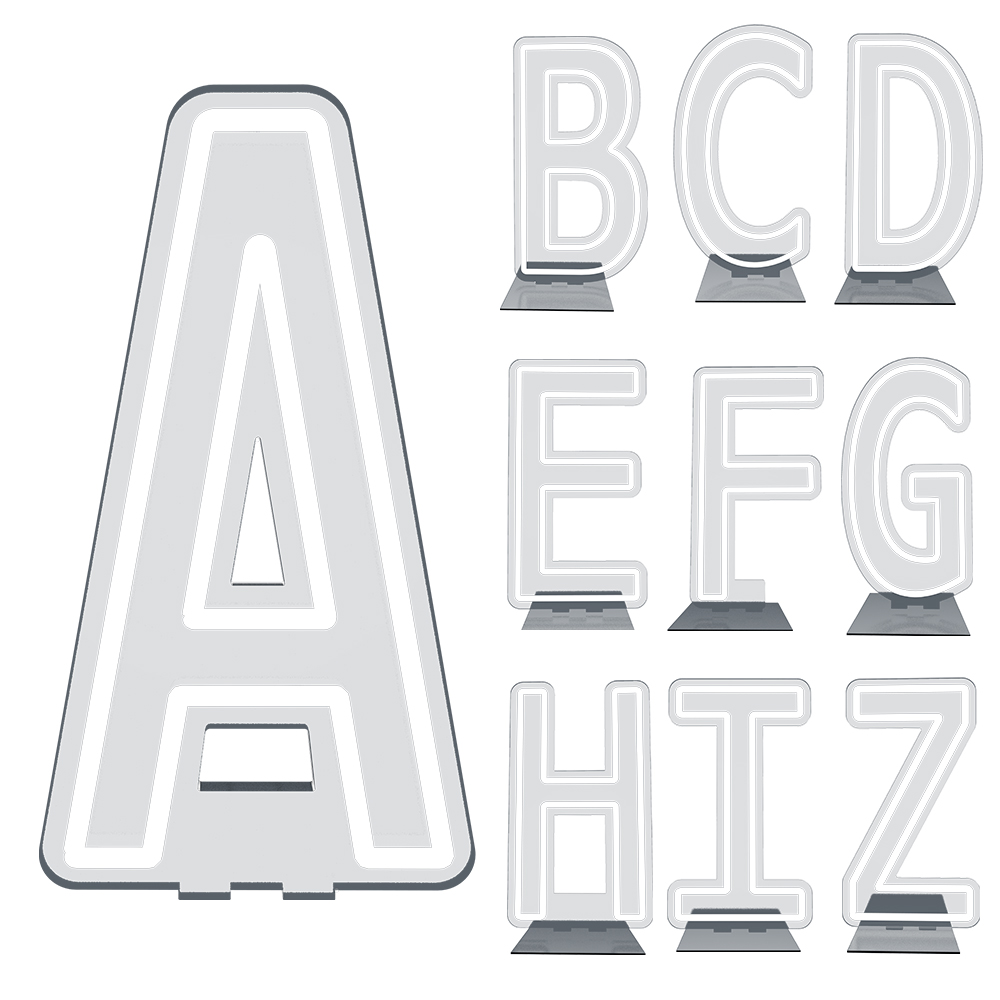 30in Large Neon Baby Letter Li - Lighting World Decor 评论和价格