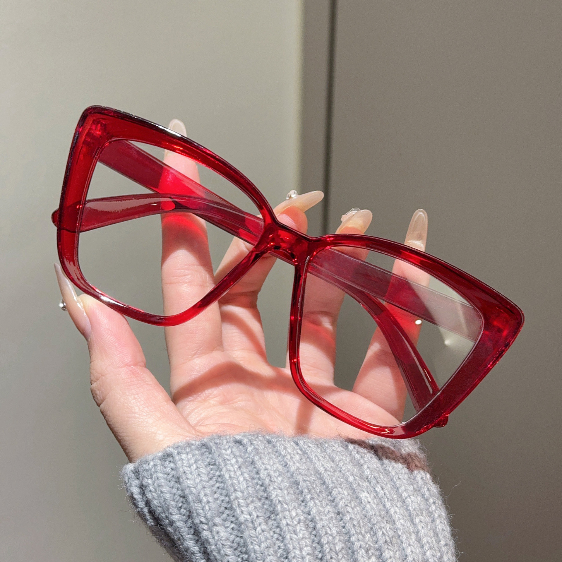 Large Frame Glasses Ultra-Ligh - Lighting Visual 评论和价格