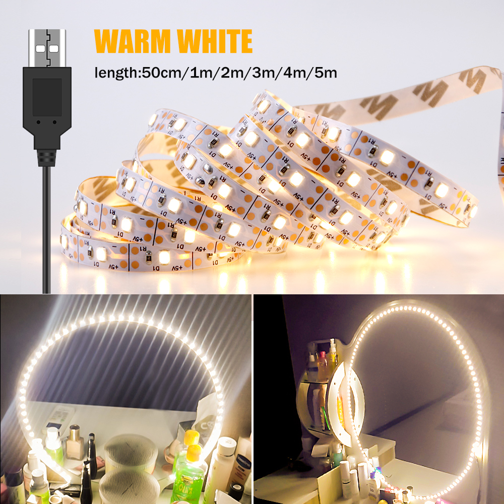 DC5V LED Makeup Mirror Light S - Lighting Bolt Decor 评论和价格