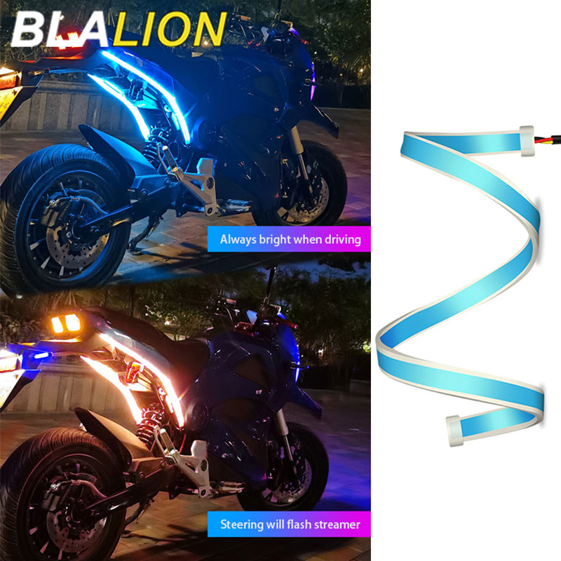 BLALION Motorcycle Turn Signal - Lighting Bolt Decor 评论和价格
