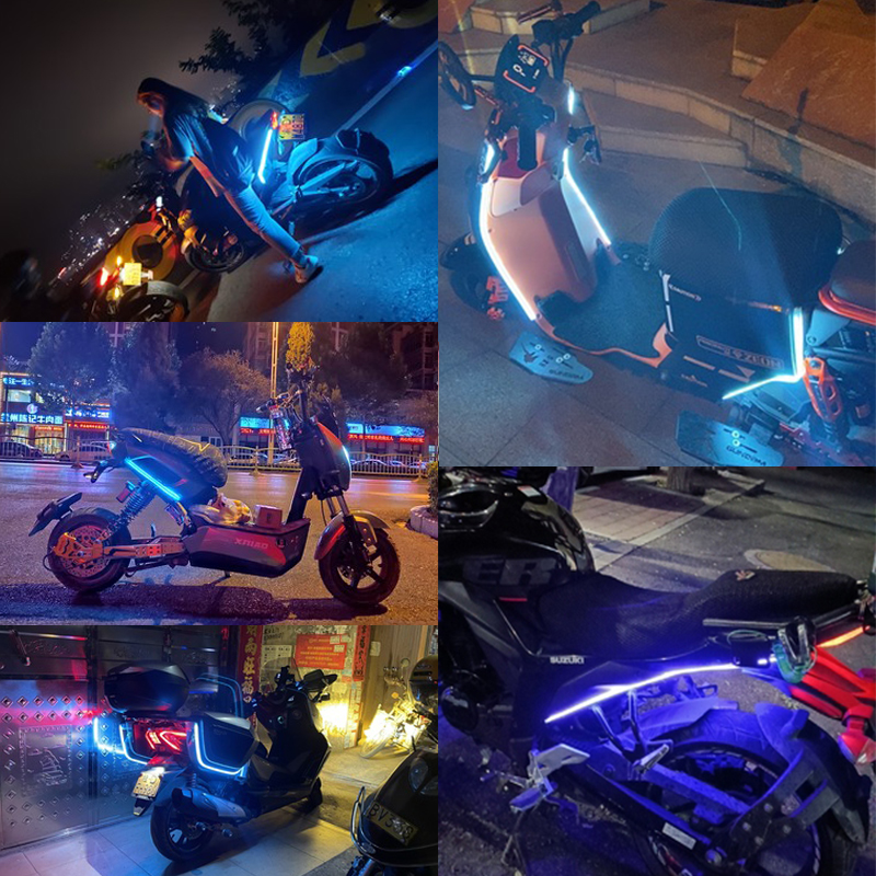 BLALION Motorcycle Turn Signal - Lighting Bolt Decor 评论和价格