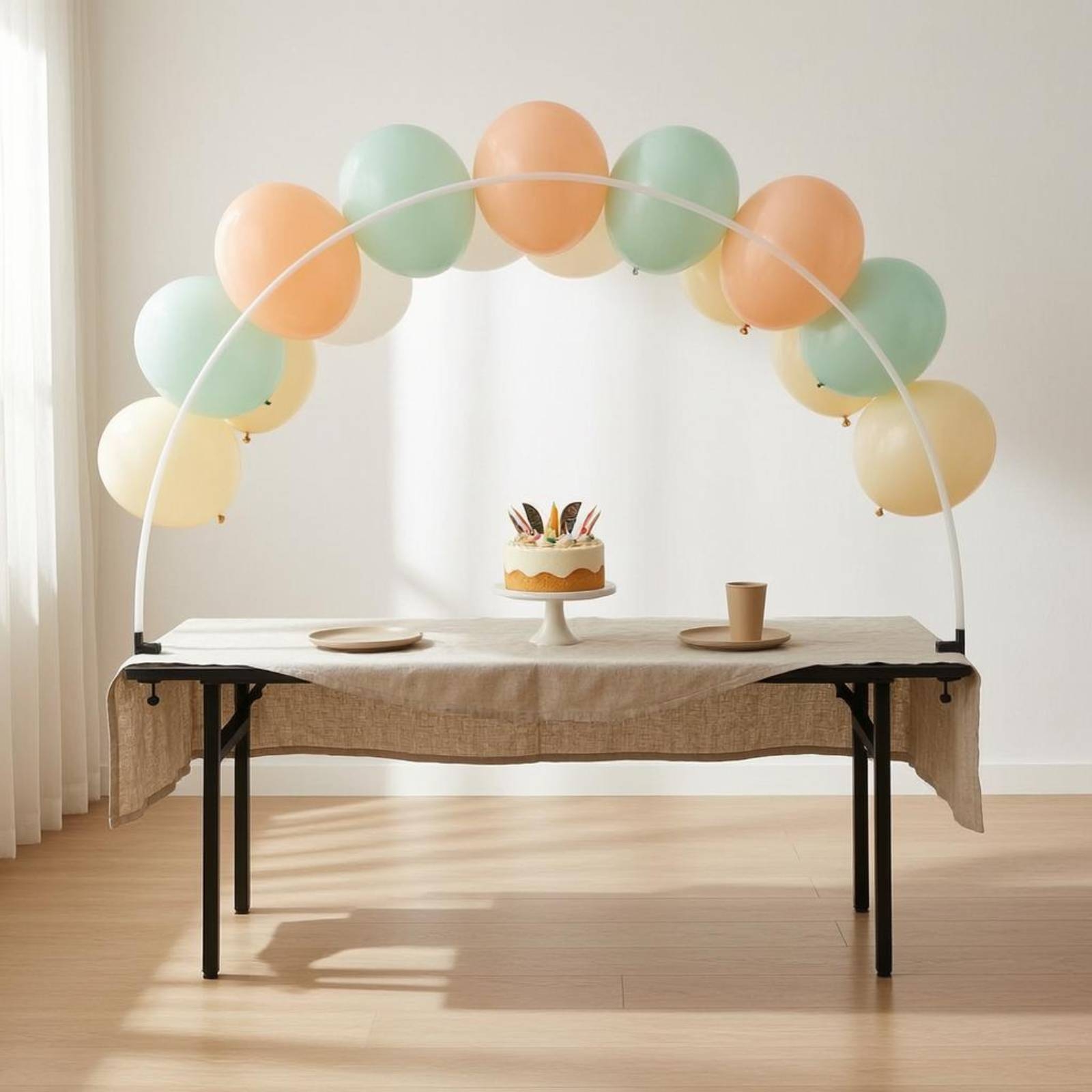 Table Balloon Arch Kit 2 M Tab - Lighting Home Decor Items 评论和价格