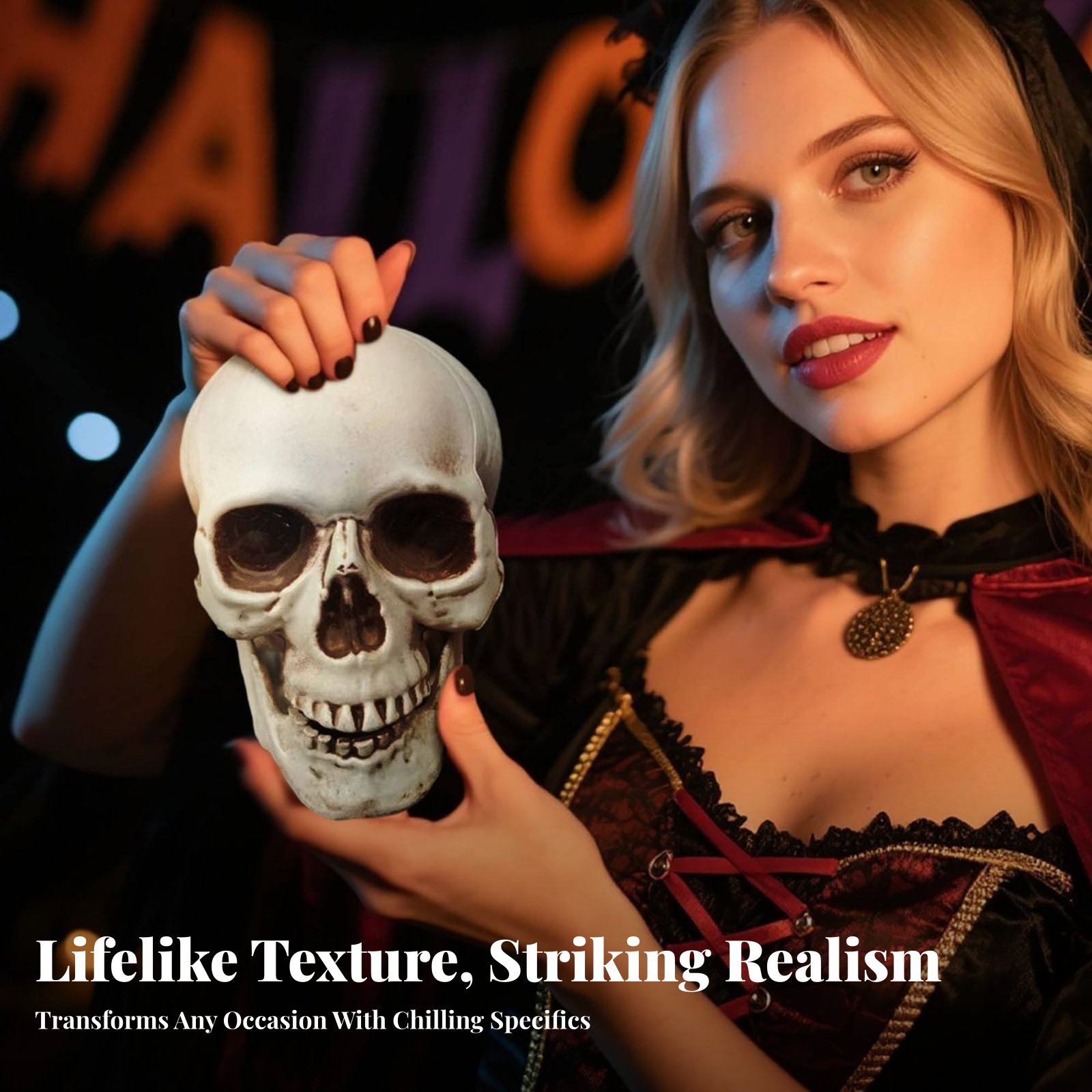 Realistic Skull Model Horror T - Lightings Decoration 评论和价格